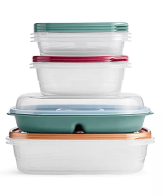 Rubbermaid Takealongs 16-Piece Food Storage and Party Platter Set