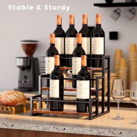 3 Tiers Of 12 Bottle Storage Racks For Syrup, Wine, Spices From The Kitchen Coffee Station - Forbidden To Sell Platform - Temu, No Delivery On Weekend