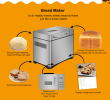 PSMBF009 19in1 Automatic Bread maker 650W toaster 2.8 inch LED gluten free 2 lbs 1.5 lb 1 lb American bread, French bread