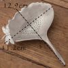 Tin Dragonfly Tea Strainer Handmade Tea Infuser Chinese Style Tea Strainer Tea Filter Kung Fu Tea Accessory,Silver