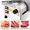 VEVOR Automatic Meat Slicer, 540W Deli Slicer, 2 PCS 10" Stainless Steel Removable Blade, 0-15mm Adjustable Thickness, Child Lock Protection