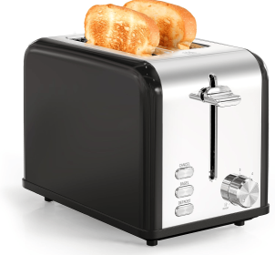 W1134P237561  2 chip Toaster 1.5-inch super wide slot 6 Browning settings and 3 features (thaw / reheat / cancel) SUS304 Ultra wide slot and removable (W1134P237561: W1134P237561)