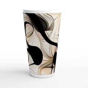 Coffee Mugs Ethereal Flow Latte Mug 17oz by HadiArts (B2B: 10 Piece)