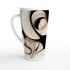 Coffee Mugs Ethereal Flow Latte Mug 17oz by HadiArts (B2B: 1 Piece)