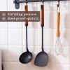 Kitchen Cooking Iron Spatula with Long Wooden Handle(AMZ Shipping)